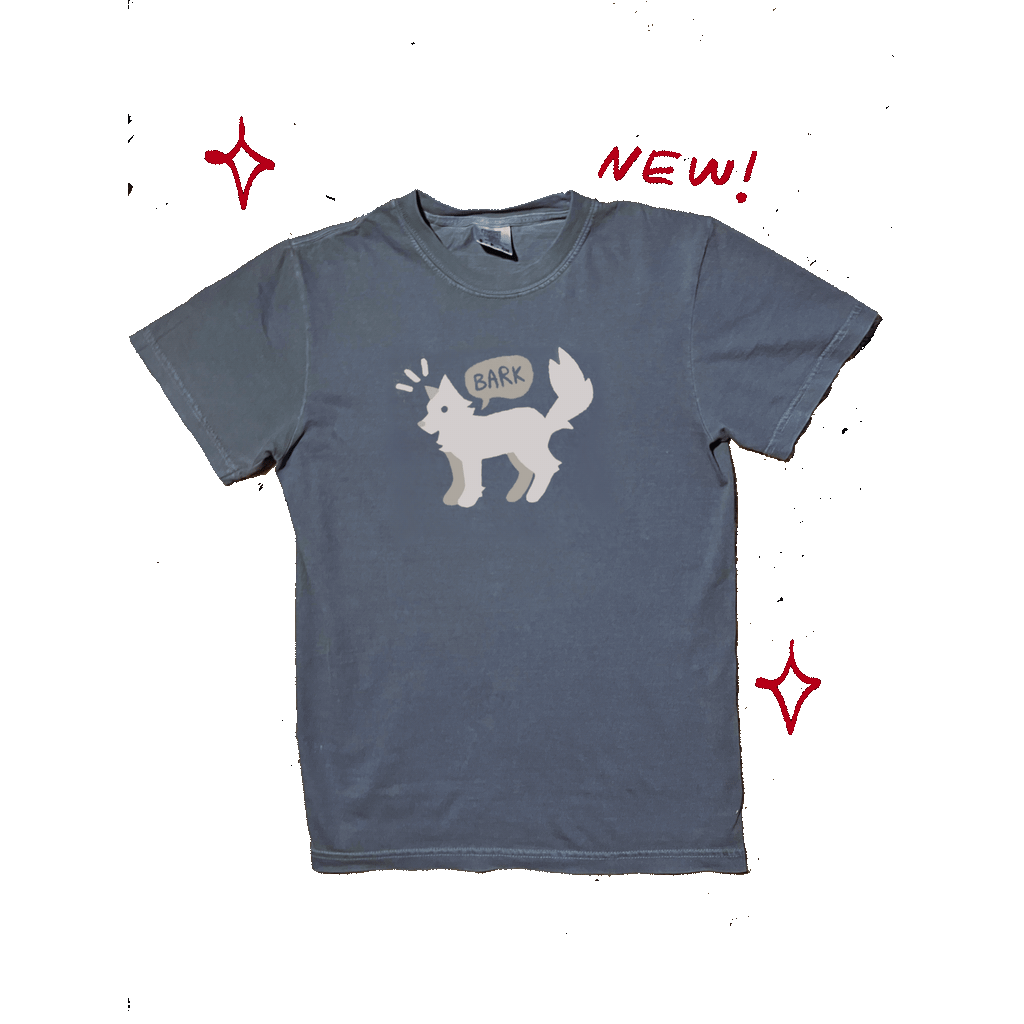 BARK screenprinted t-shirt (from my picrew)