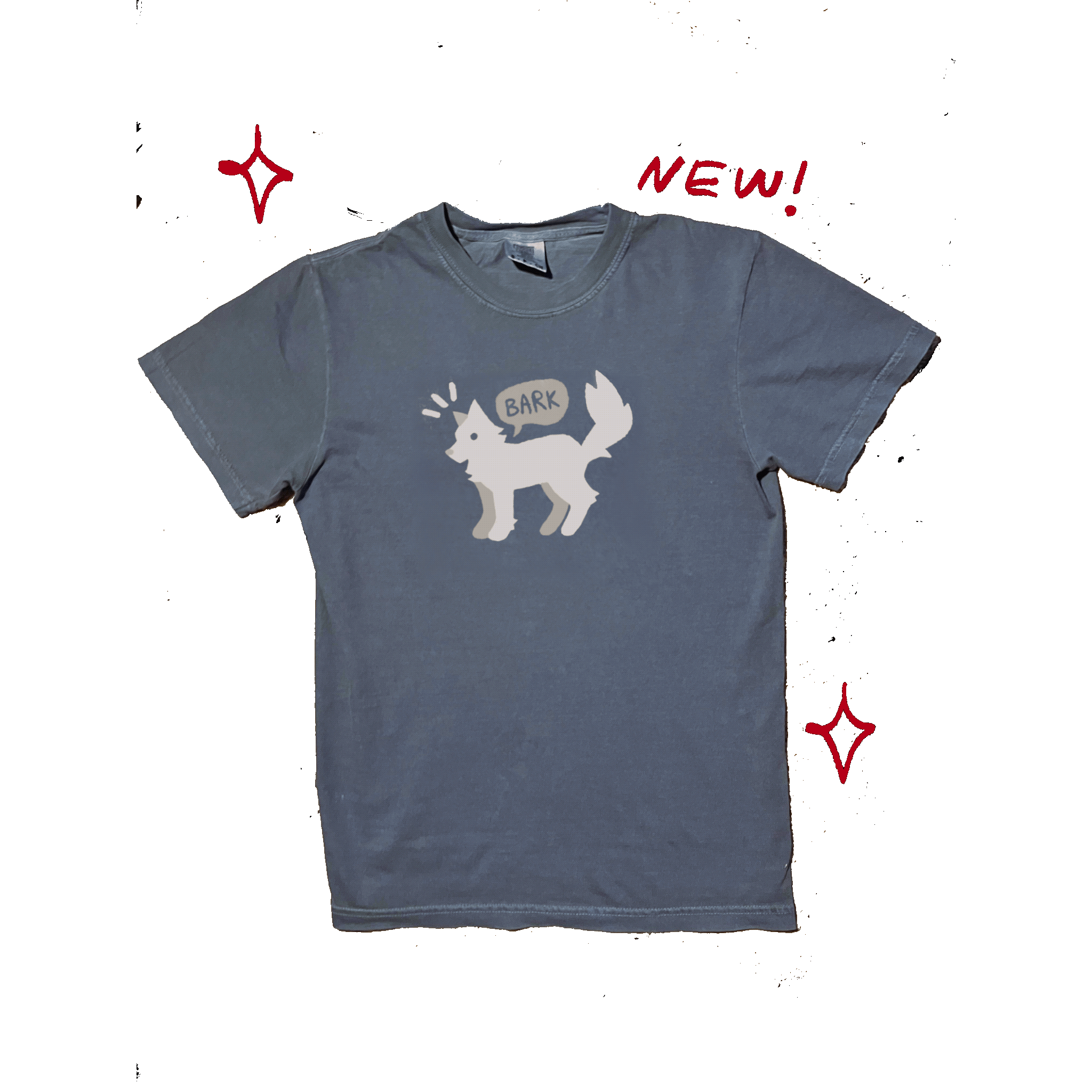 BARK screenprinted t-shirt (from my picrew)